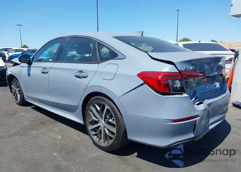 2024 Honda Civic Touring из США, поврежденный, VIN 2HGFE1F98RH307448